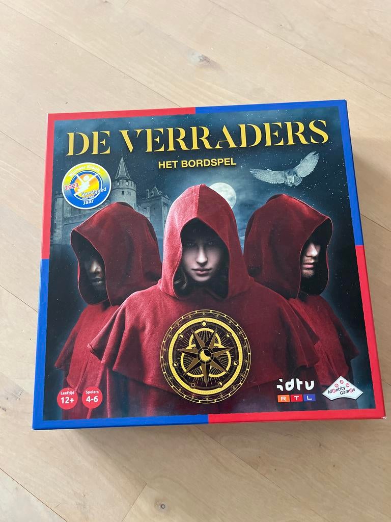 De Verraders: Het Bordspel - Spannend gezelschapsspel, Vijf spelers of meer, Ophalen of Verzenden, Zo goed als nieuw