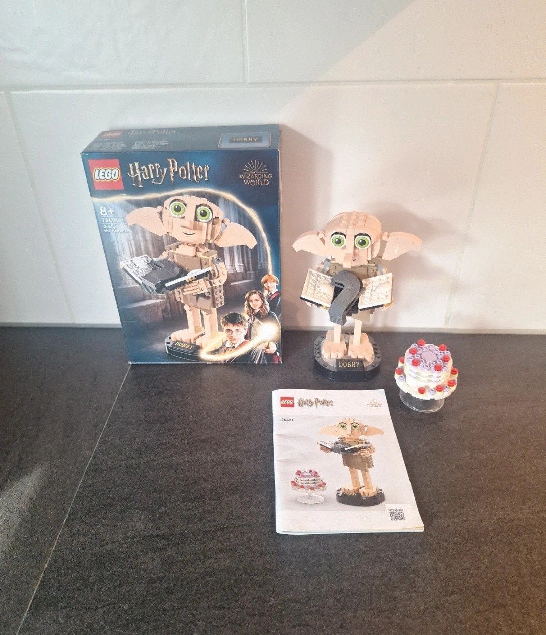 LEGO Harry Potter 76421 Dobby de Huiself, Lego, Harry Potter, Ophalen of Verzenden, Zo goed als nieuw
