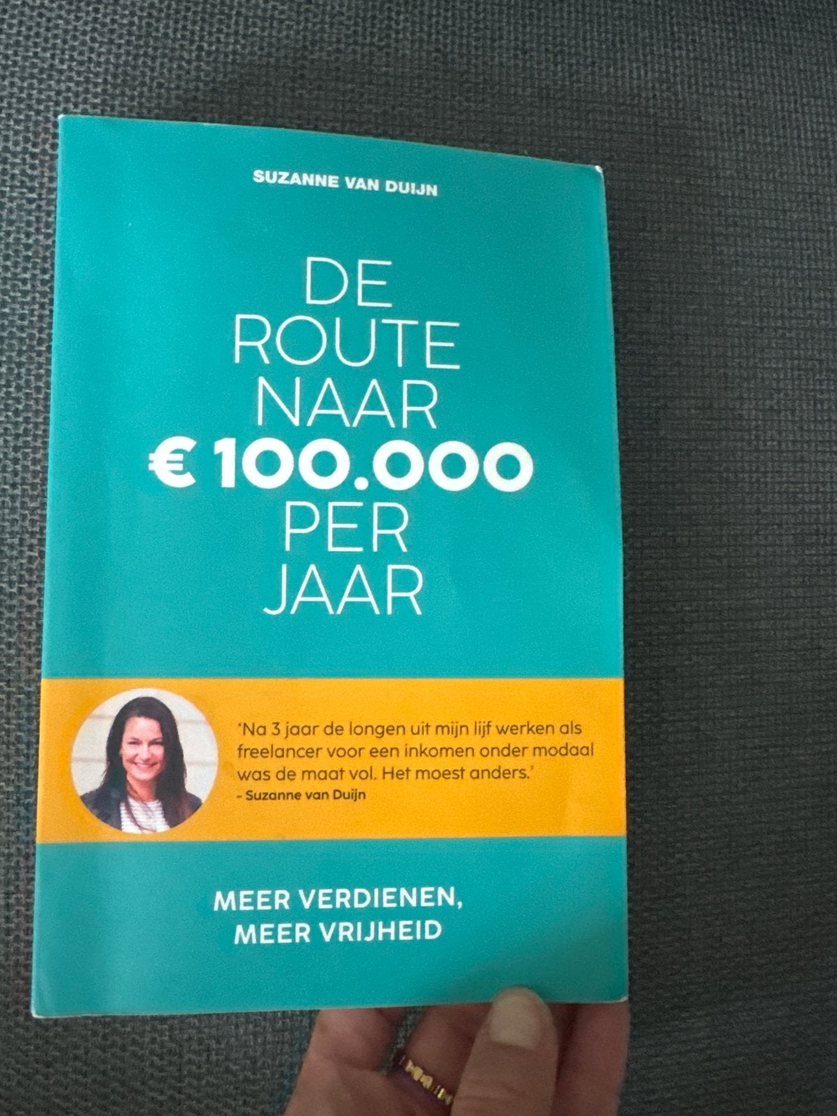 De route naar €100.000 per jaar - Suzanne van Duijn, Boeken, Ophalen of Verzenden, Zo goed als nieuw, Economie en Marketing