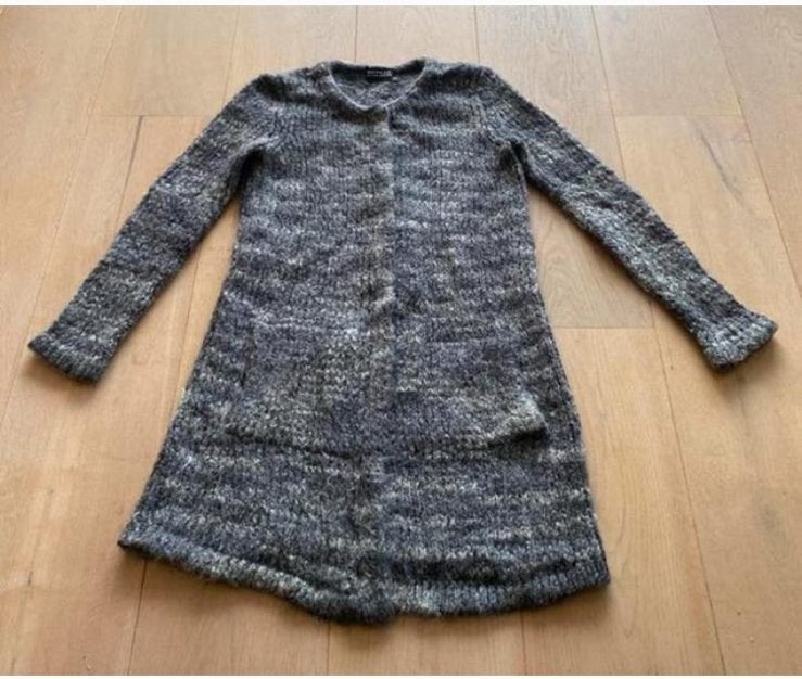 Repeat vest s wol alpaca nieuwstaat, Ophalen of Verzenden, Zo goed als nieuw, Maat 36 (S), Grijs