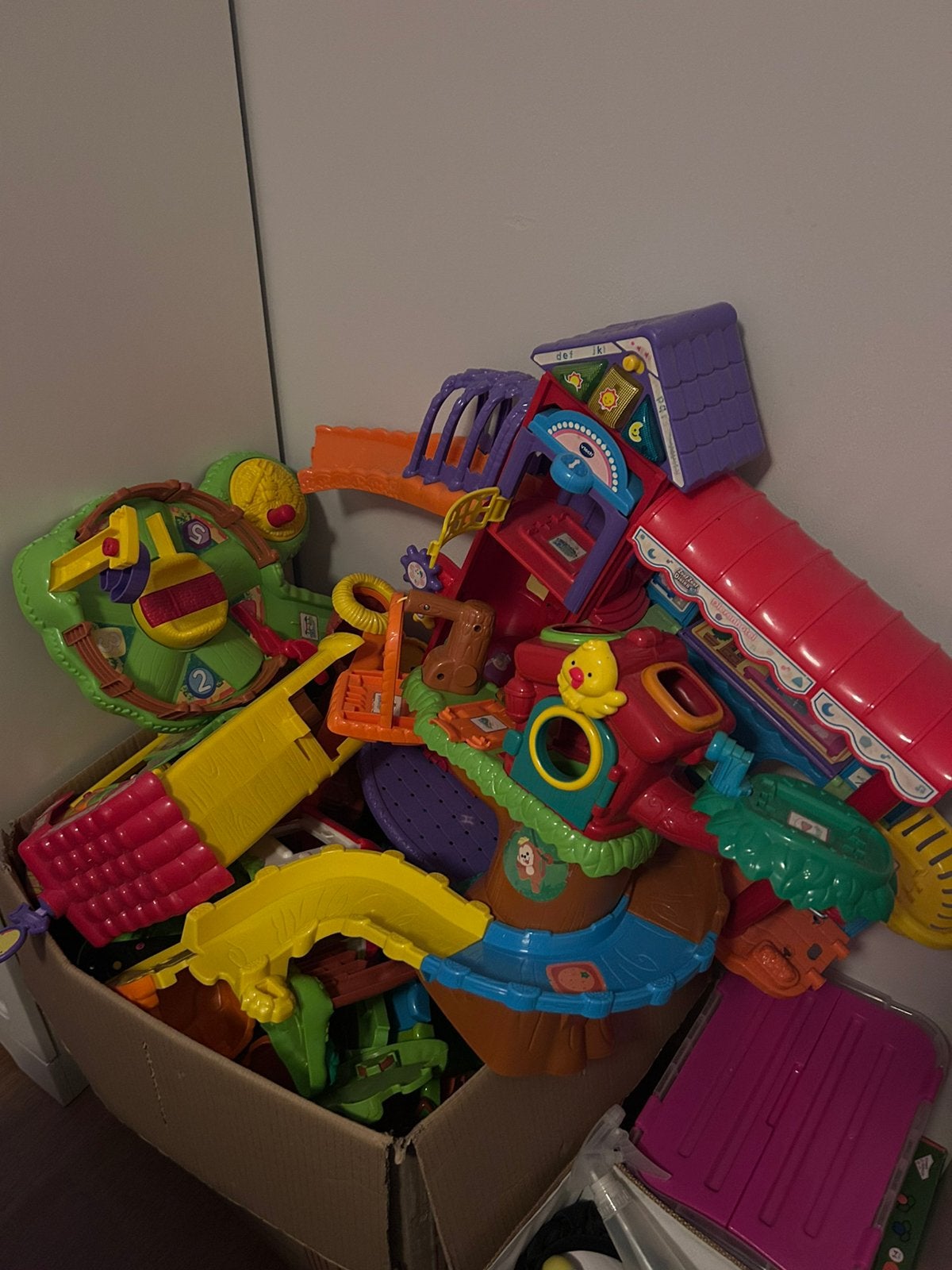 Vtech grote partij, Ophalen, Gebruikt