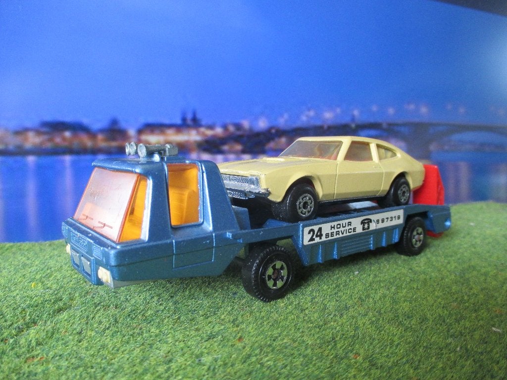 1/?? Ford Capri Mk.2 & Car Recovery Vehicle K-2 Near Mint, Ophalen of Verzenden, Zo goed als nieuw, Auto, Matchbox