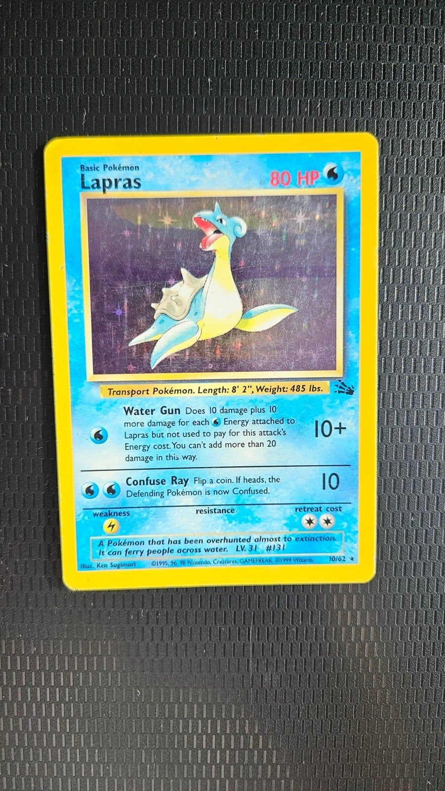 Lapras Fossil no.10, Verzenden, Gebruikt