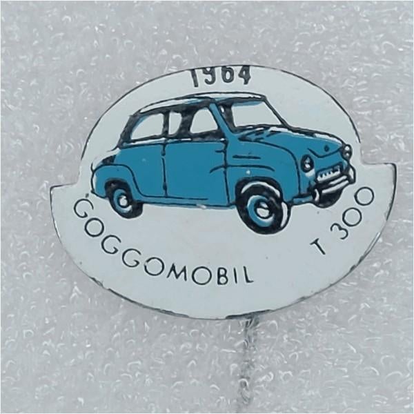 SP0921 Speldje 1964 Goggomobil T300 blauw, Ophalen of Verzenden, Gebruikt, Overige onderwerpen