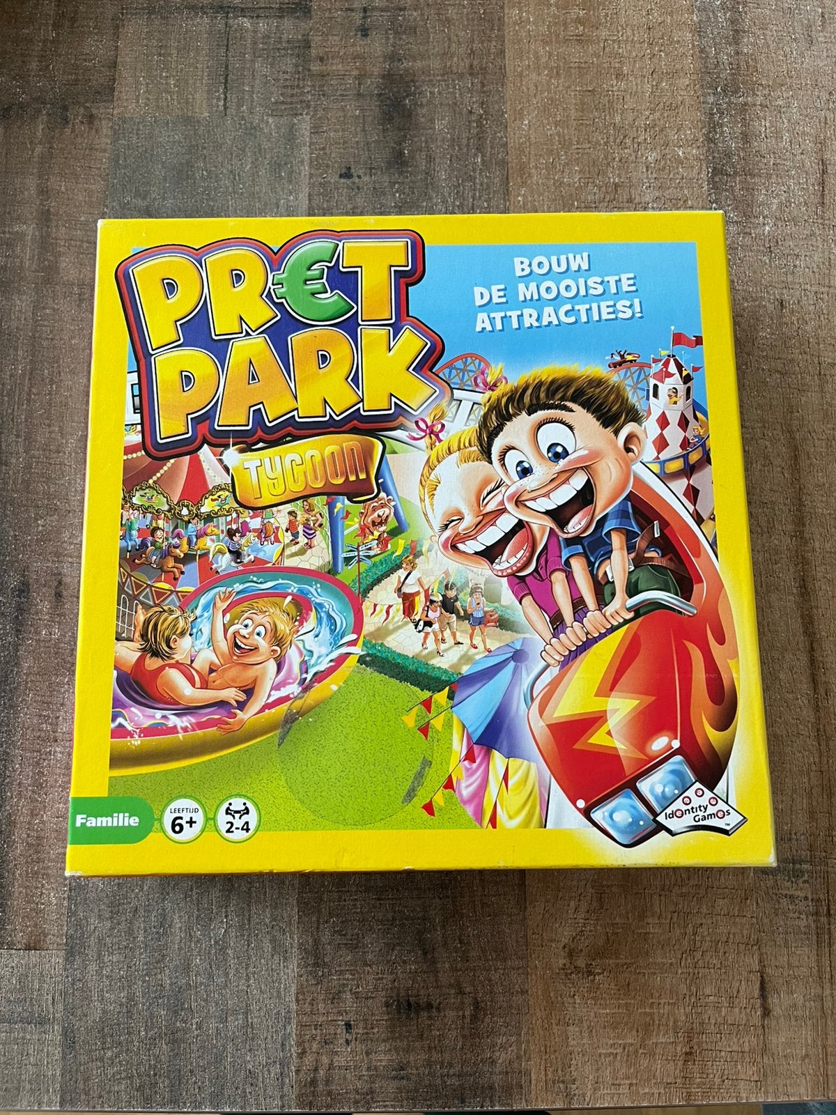 Spel bordspel pretpark zgan, Ophalen of Verzenden, Zo goed als nieuw