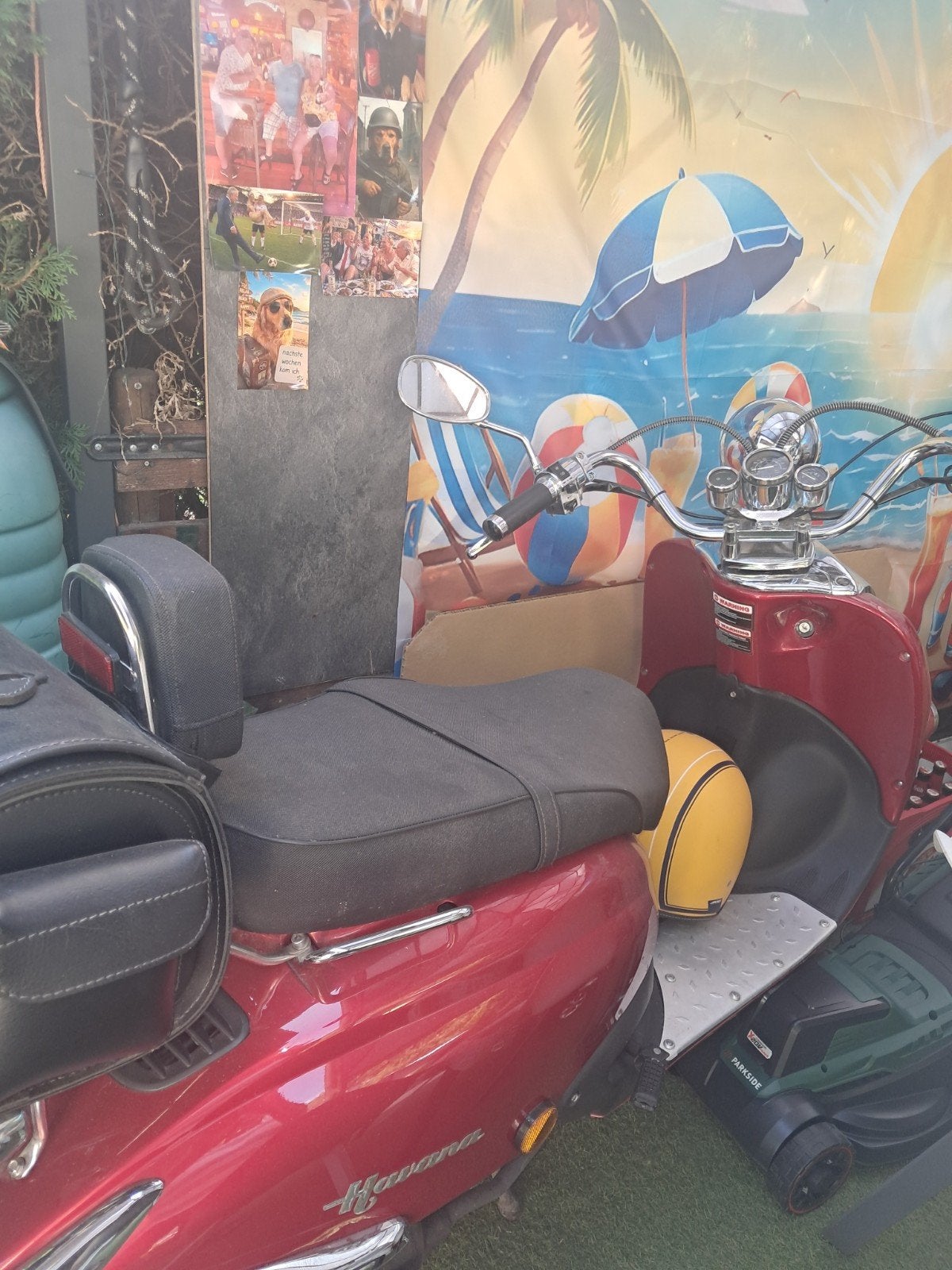 Leuke retro scooter - start elektrisch, Ophalen, Gebruikt, Benzine, Overige merken