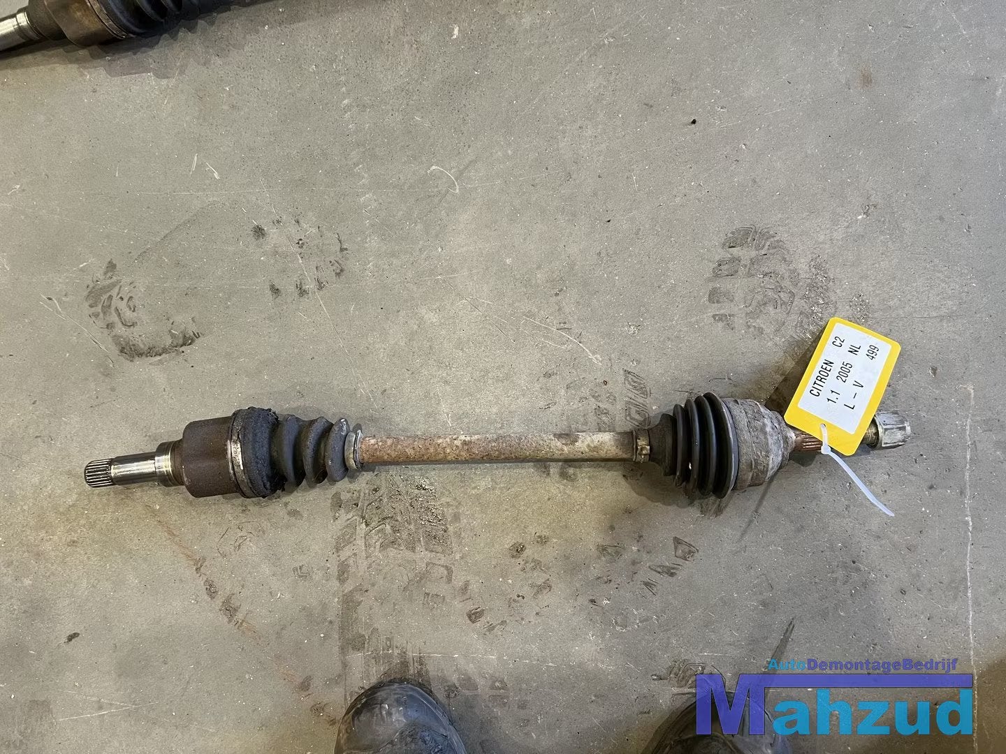CITROEN C2 1.1 aandrijfas links 2003-2010, Auto-onderdelen, Gebruikt, Citroën, Stellantis N.V., Ophalen of Verzenden