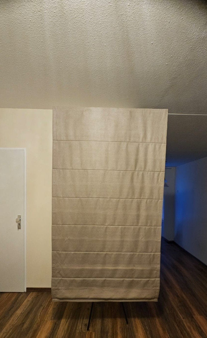 Kwantum Gordijn LIV ZAND - Zo goed als nieuw, Ophalen, 100 tot 150 cm, 200 cm of meer, Beige