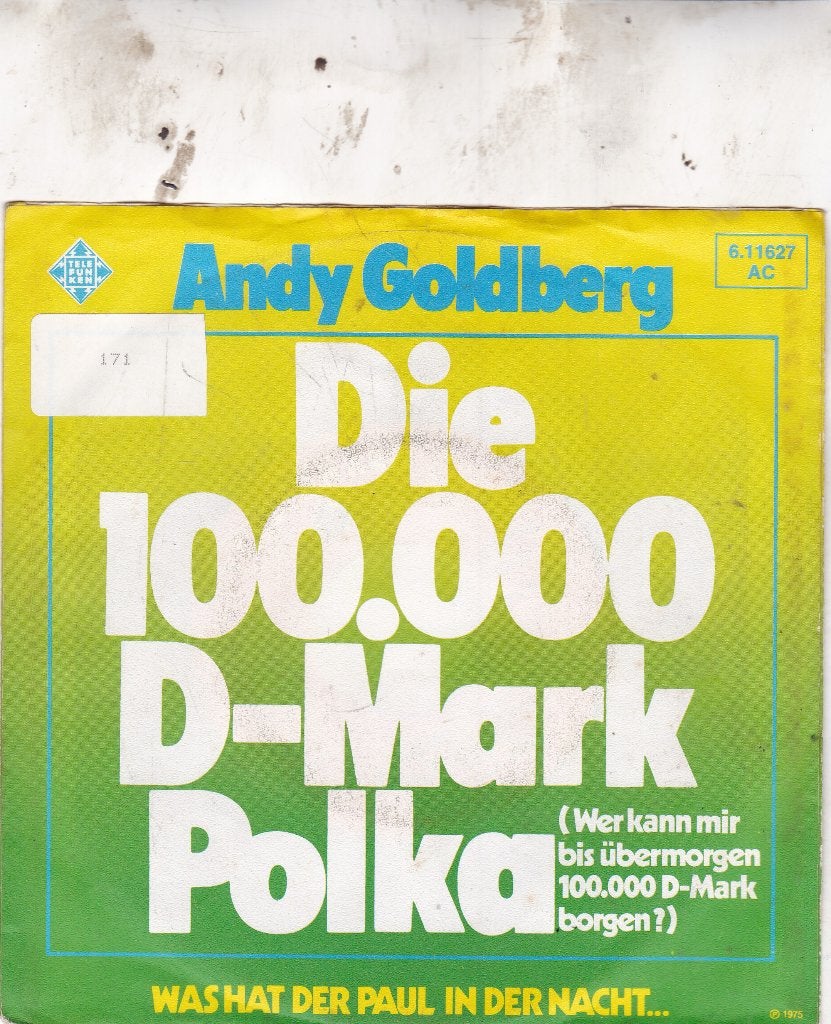 Andy Goldberg ( 1973 ), Ophalen of Verzenden, Zo goed als nieuw, 7 inch, Pop