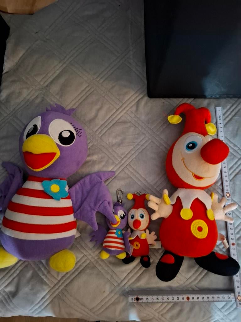 Knuffels jokie en jet van de efteling groot en sleutelhanger, Kinderen en Baby's, Speelgoed | Babyspeelgoed, Ophalen of Verzenden
