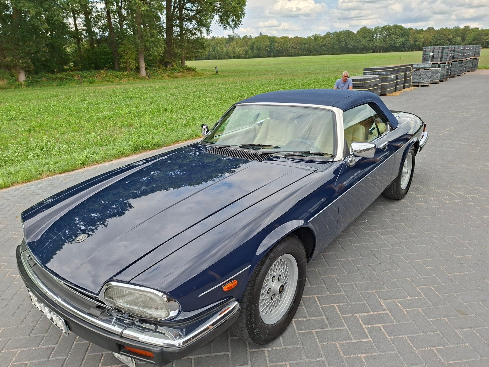 Jaguar XJS 5.3 Convertible V12 AUT 1988 Westminster Blue, foto 2