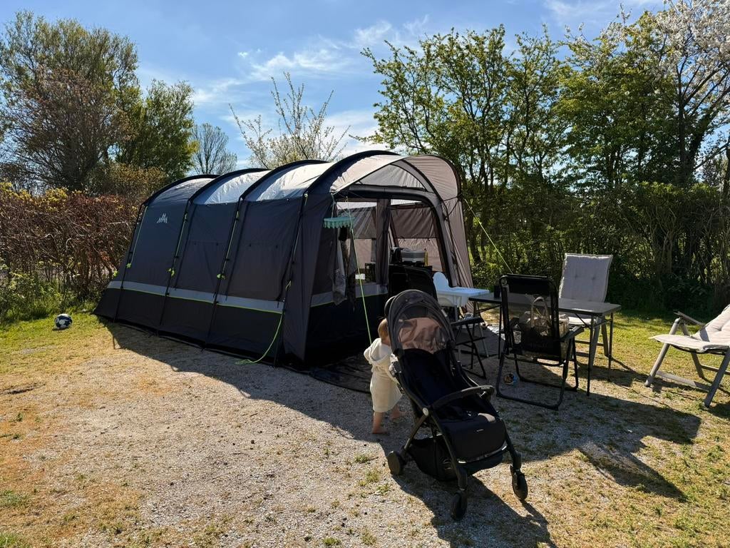 Polyester kampeertent 4 personen incl. andere spullen, Tickets en Kaartjes, Recreatie | Dierentuinen, Drie personen of meer, Ticket of Toegangskaart