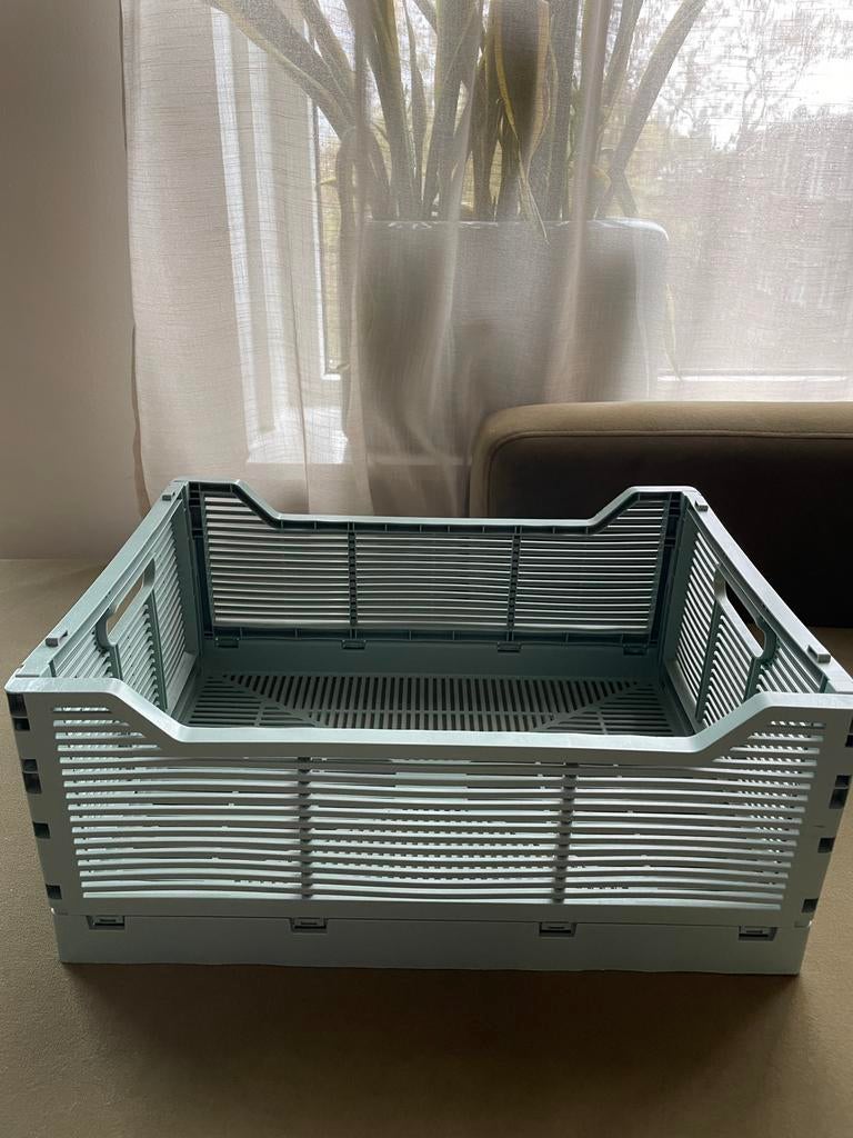 Klapkrat Hema groen - groot, Ophalen, Doos, 60 cm of meer, Minder dan 35 cm