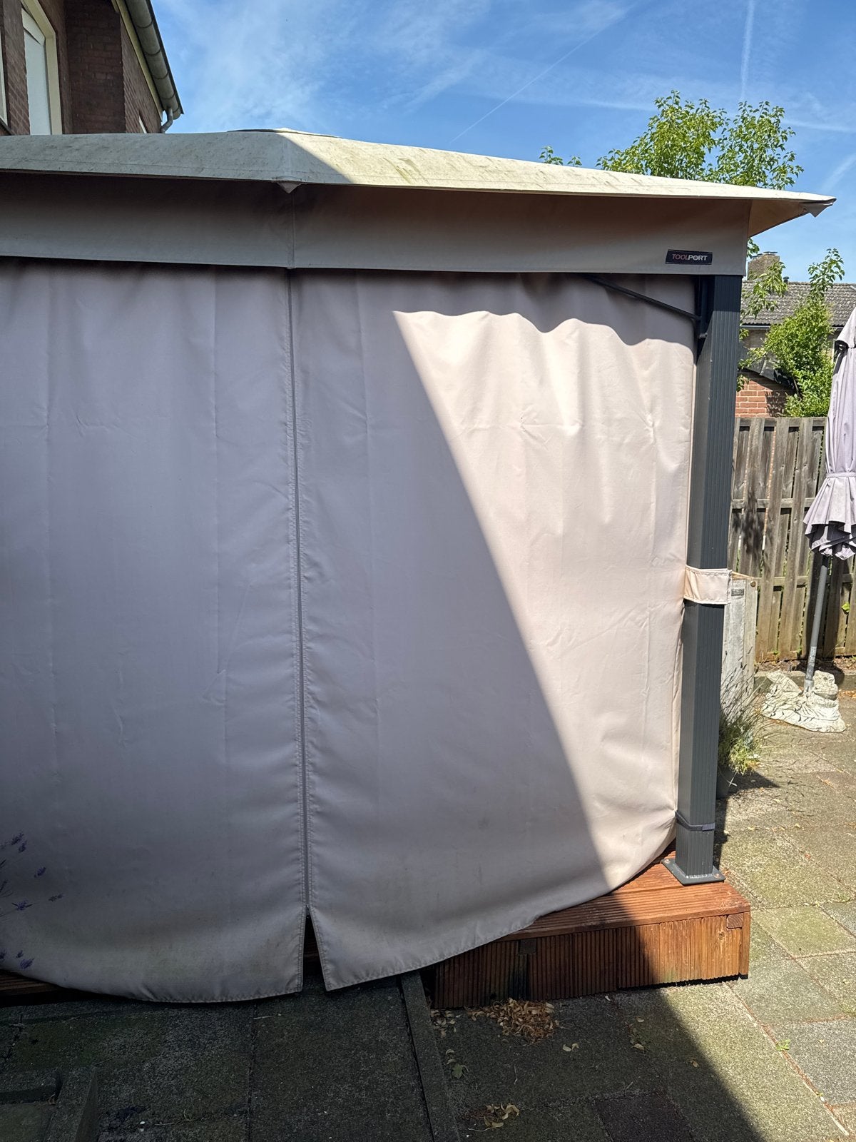 Toolport Gazebo, Ophalen, Gebruikt, Minder dan 4 meter, Paviljoen