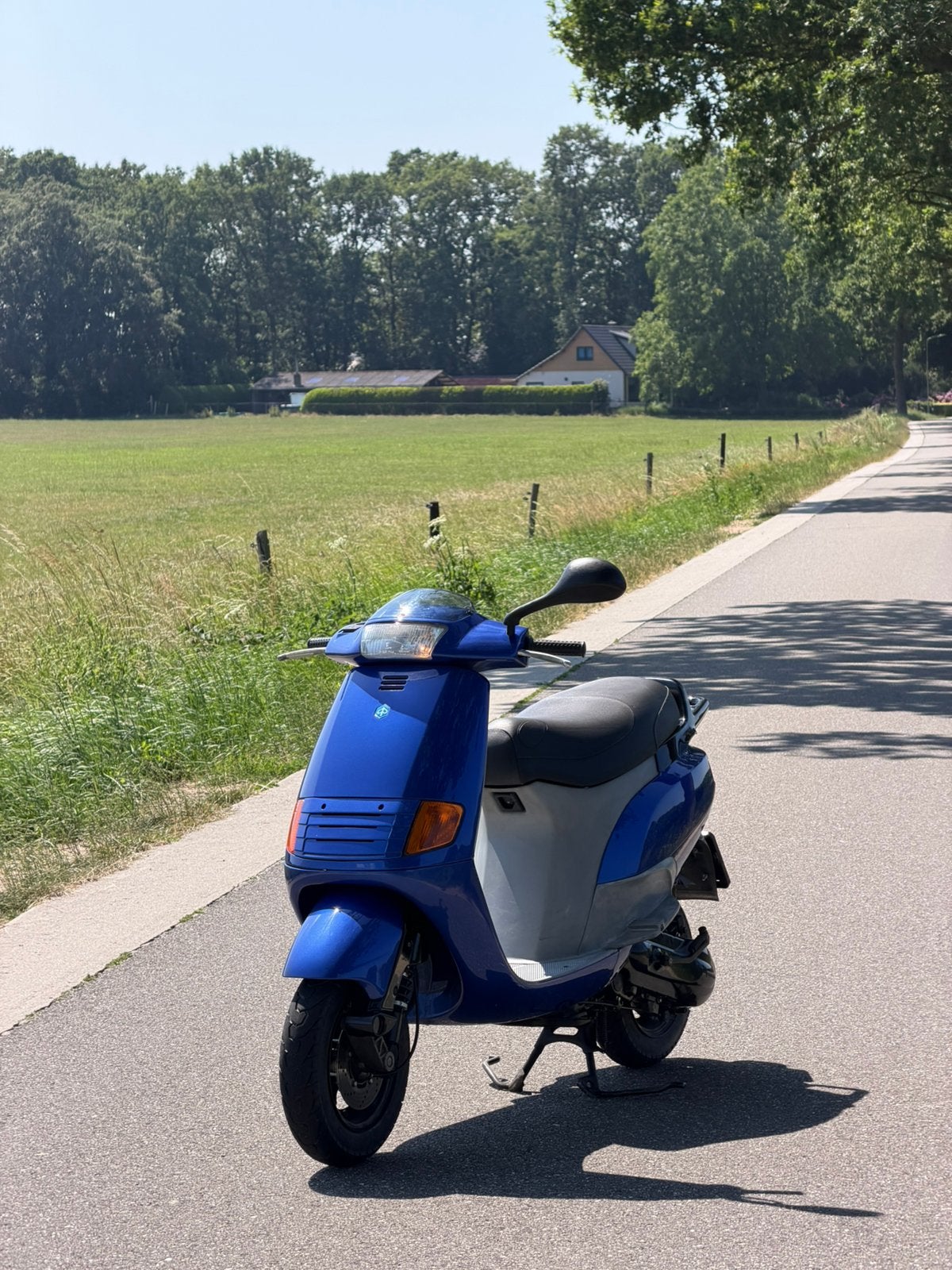 Piaggio skipper a1 172cc, Ophalen, Zo goed als nieuw, Benzine, Zip