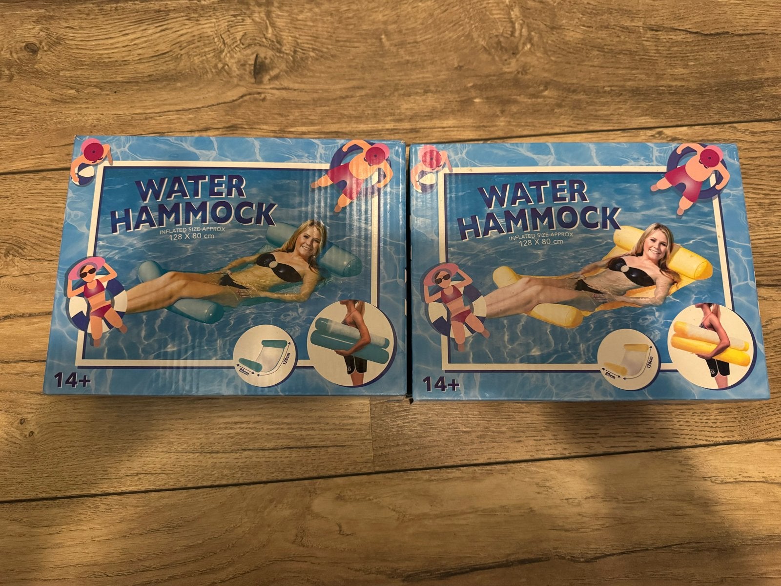 Water Hangmat - Opblaasbaar Zwembad Ligbed, Ophalen, Minder dan 80 cm, Overige typen, Nieuw