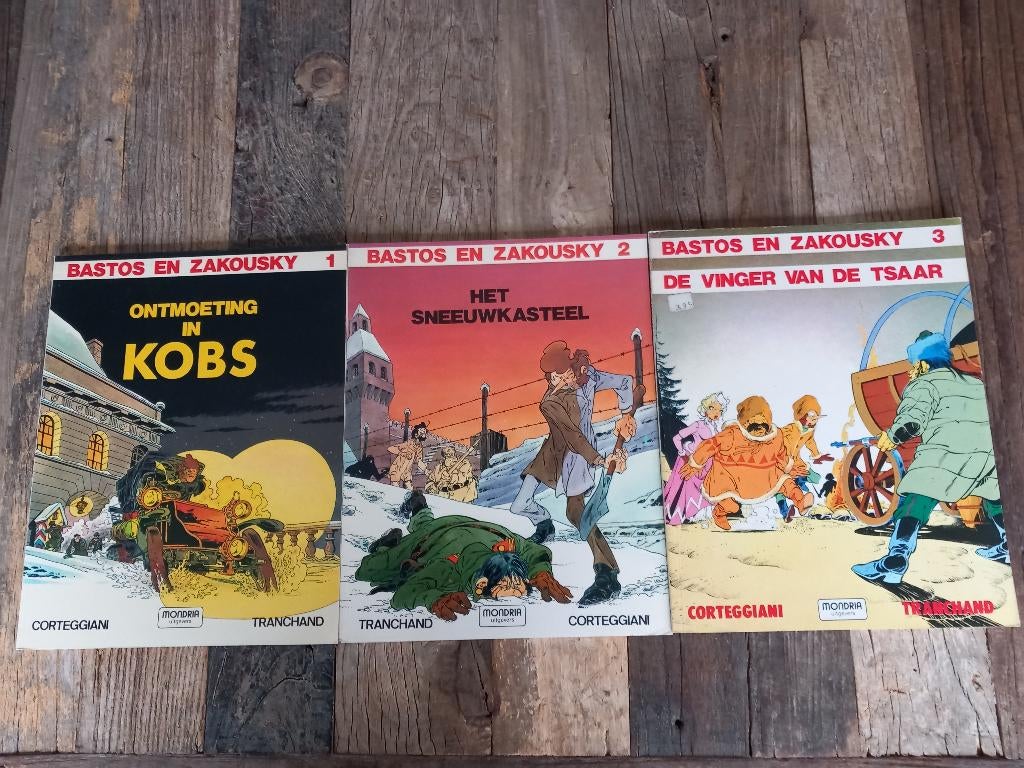 Bastos en Zakousky, Meerdere stripboeken, Ophalen of Verzenden, Gelezen