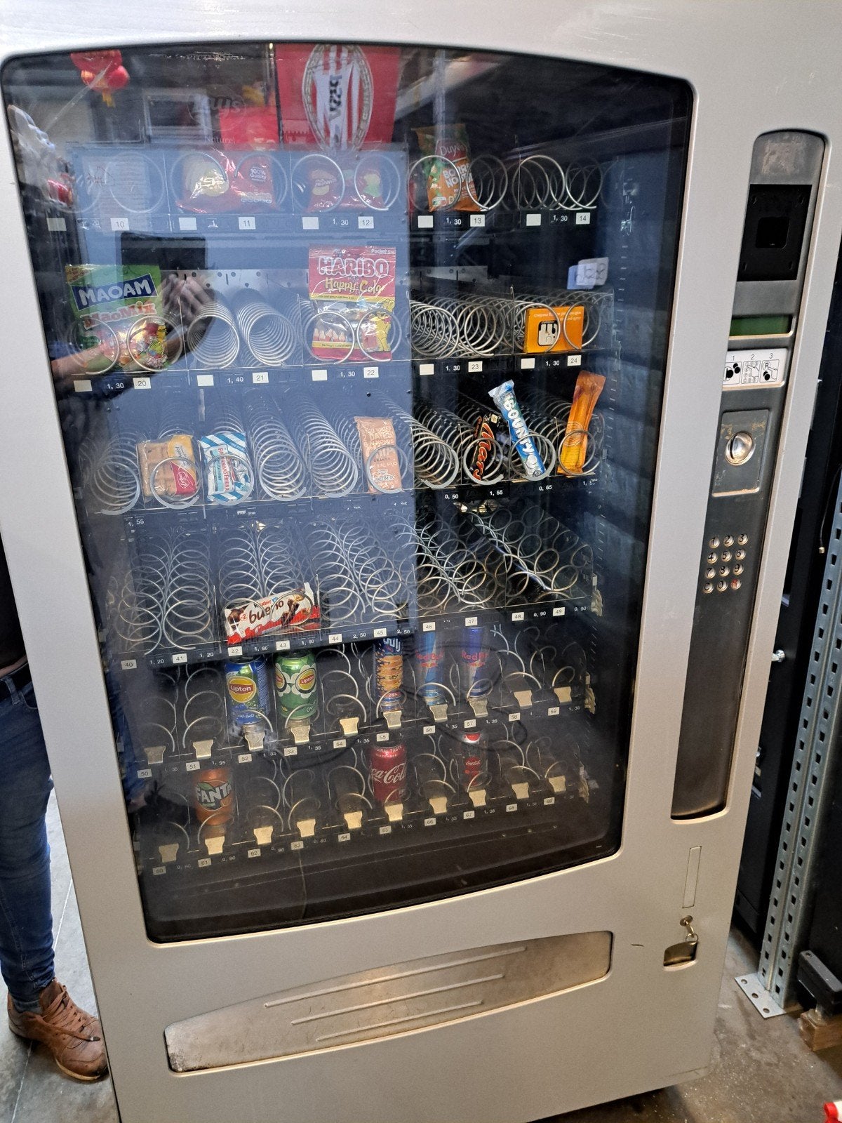 fris / snack automaat gekoeld, Verzamelen, Ophalen