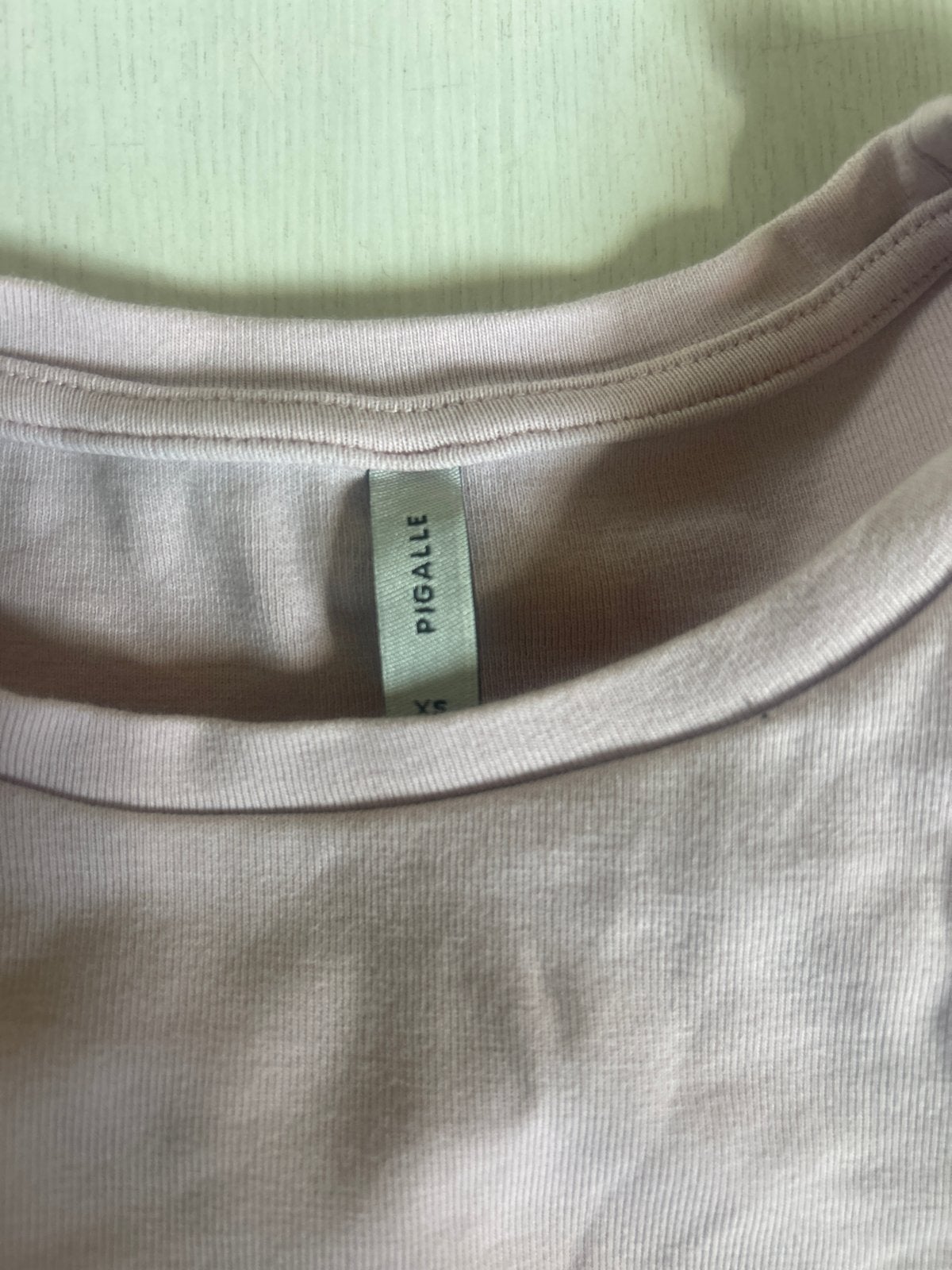 Roze Pigalle T-shirt met korte mouwen, maat XS, Ophalen of Verzenden, Zo goed als nieuw, Korte mouw, Roze