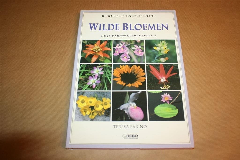 Wilde bloemen. Rebo Foto-Encyclopedie - Meer dan 300 foto\'s, Boeken, Ophalen of Verzenden, Zo goed als nieuw, Bloemen, Planten en Bomen