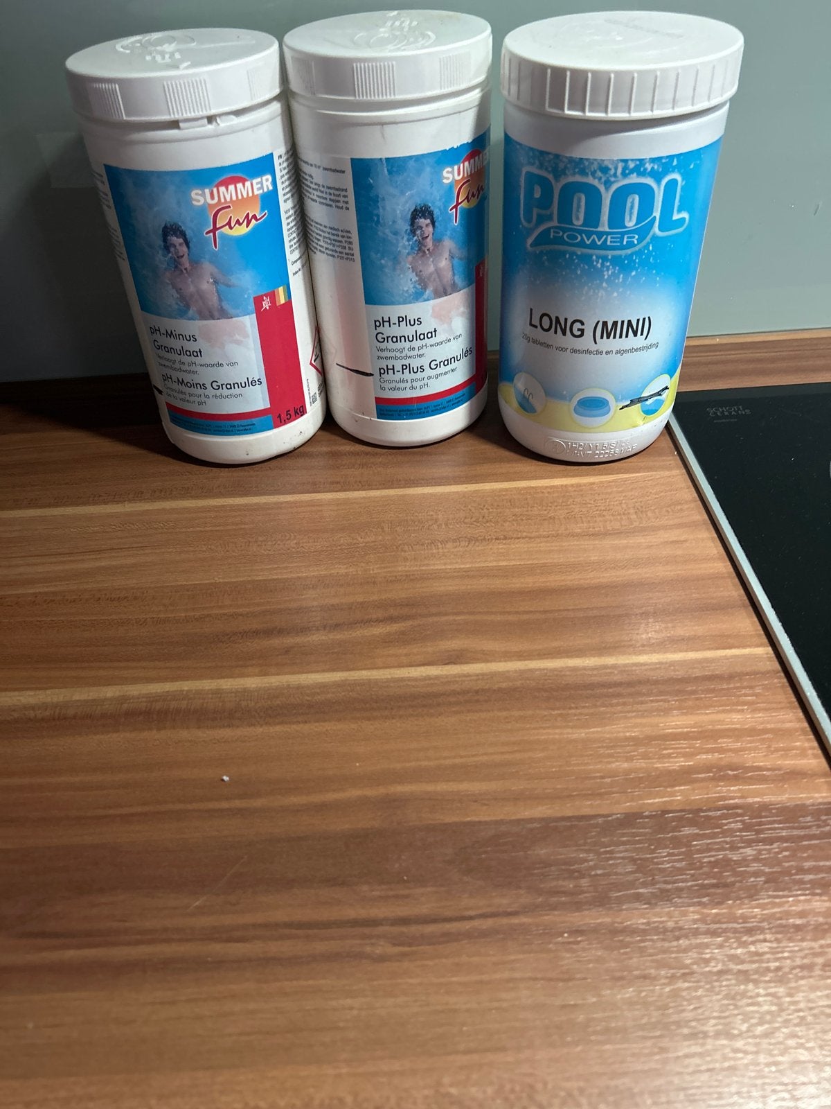 Zwembad chemicaliën: pH-regelaars en chloor, Ophalen of Verzenden, Nieuw, Reinigingsmiddel