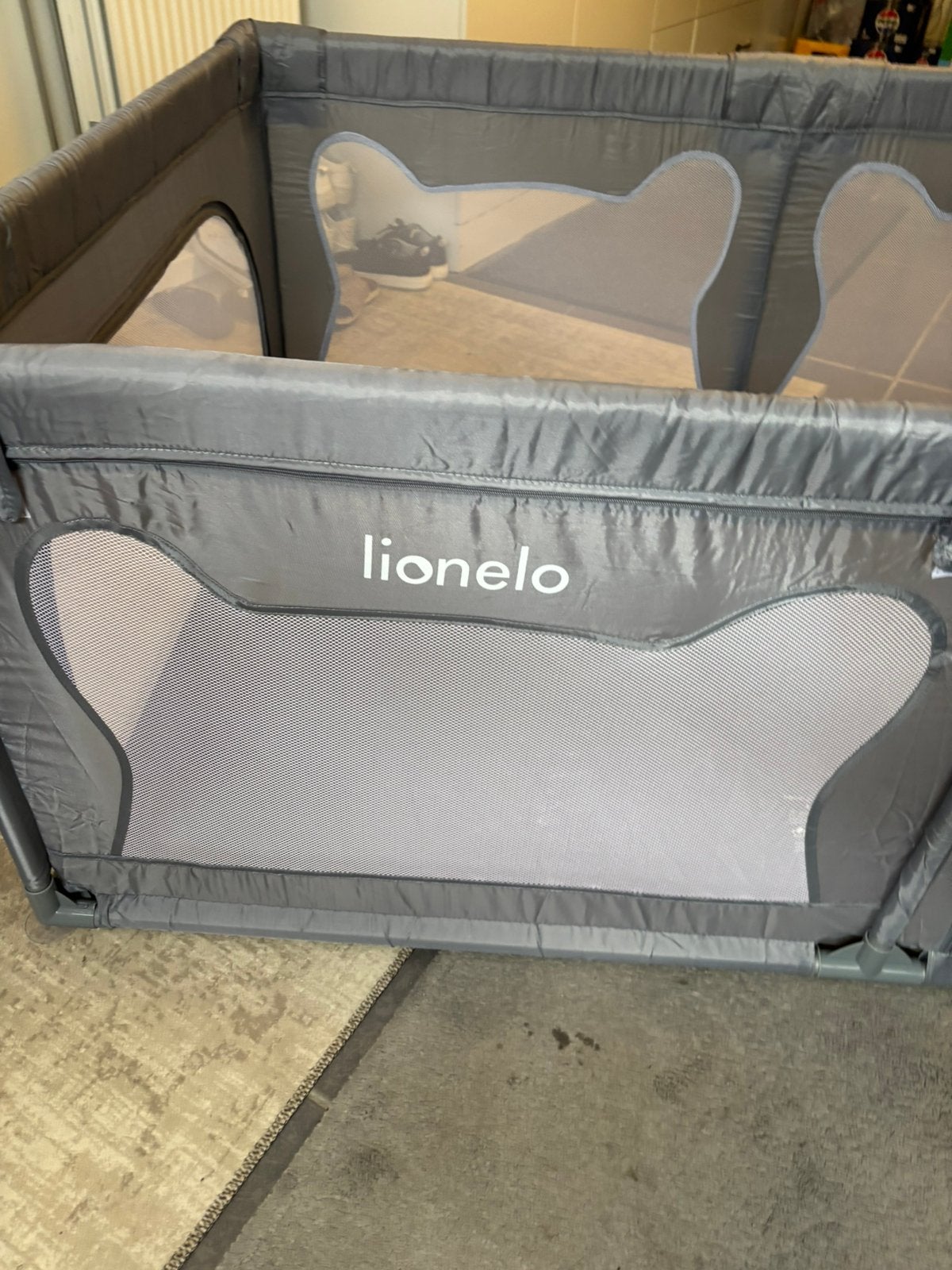 Box lionelo 185x125, Kinderen en Baby's, Boxen, Ophalen, Zo goed als nieuw, Rechthoekig