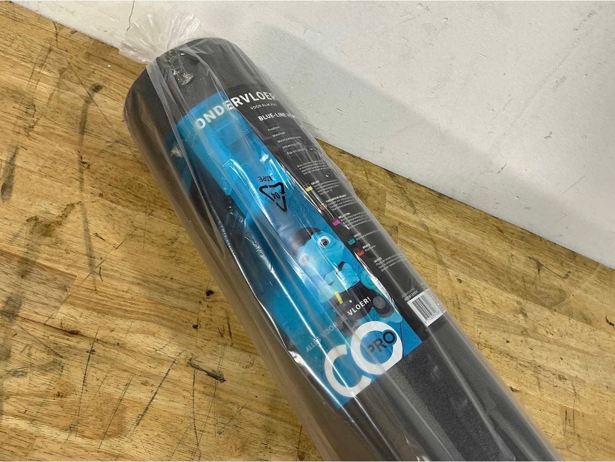 Ondervloer voor klik PVC - Blue-Line Heat+ 10dB, 15m², Ophalen, Overige typen, Nieuw, 10 m² of meer