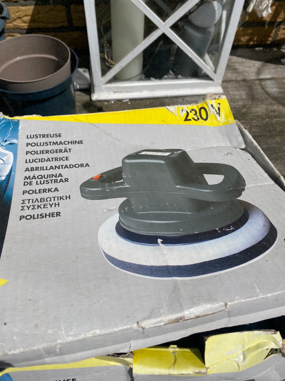 Polijstmachine Poetsmachine 120W, Ophalen, Gebruikt, Minder dan 600 watt, Overige typen