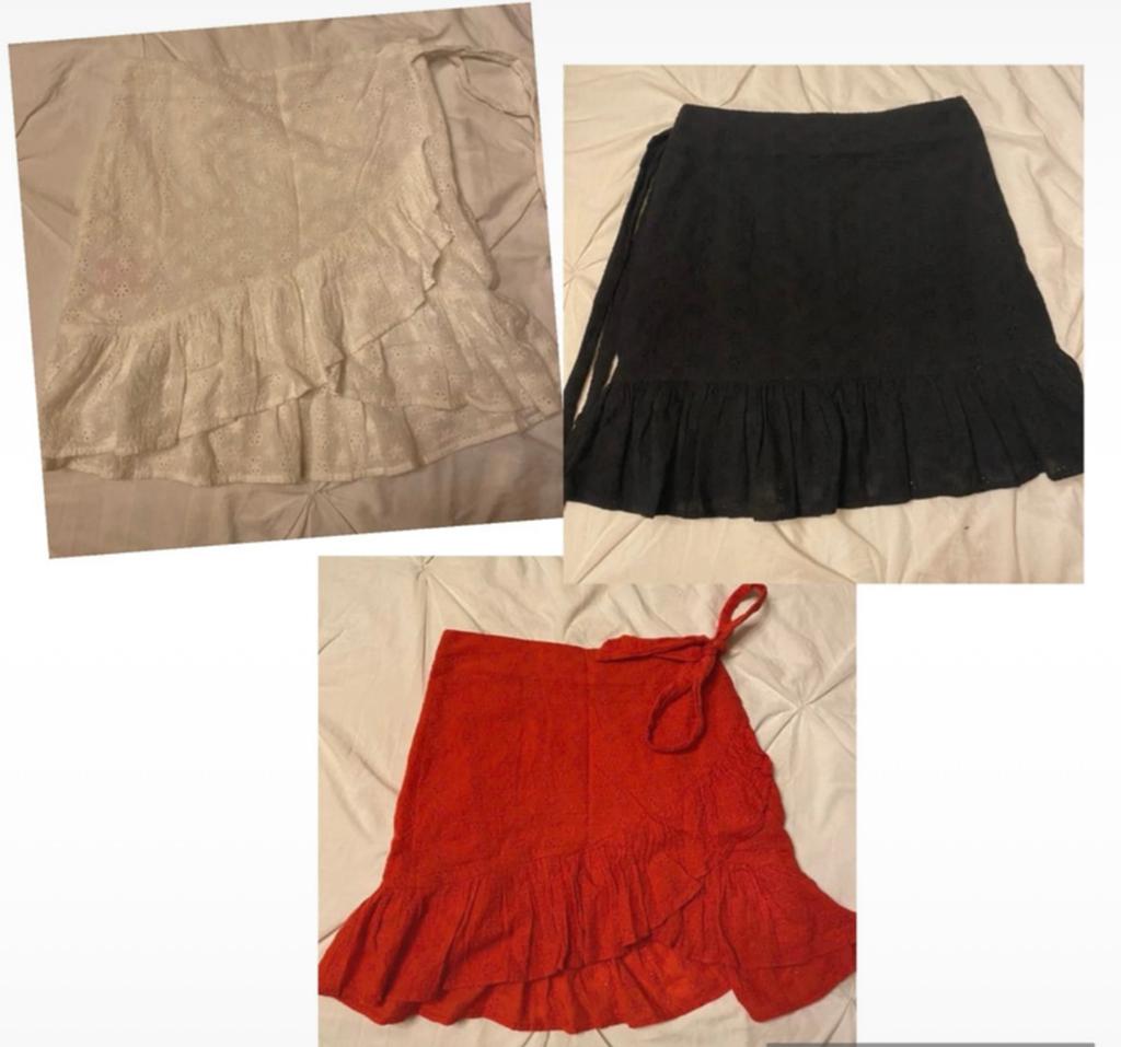 Set 3 Loavies rokjes, Kleding | Dames, Ophalen of Verzenden, Zo goed als nieuw, Rood, Boven de knie