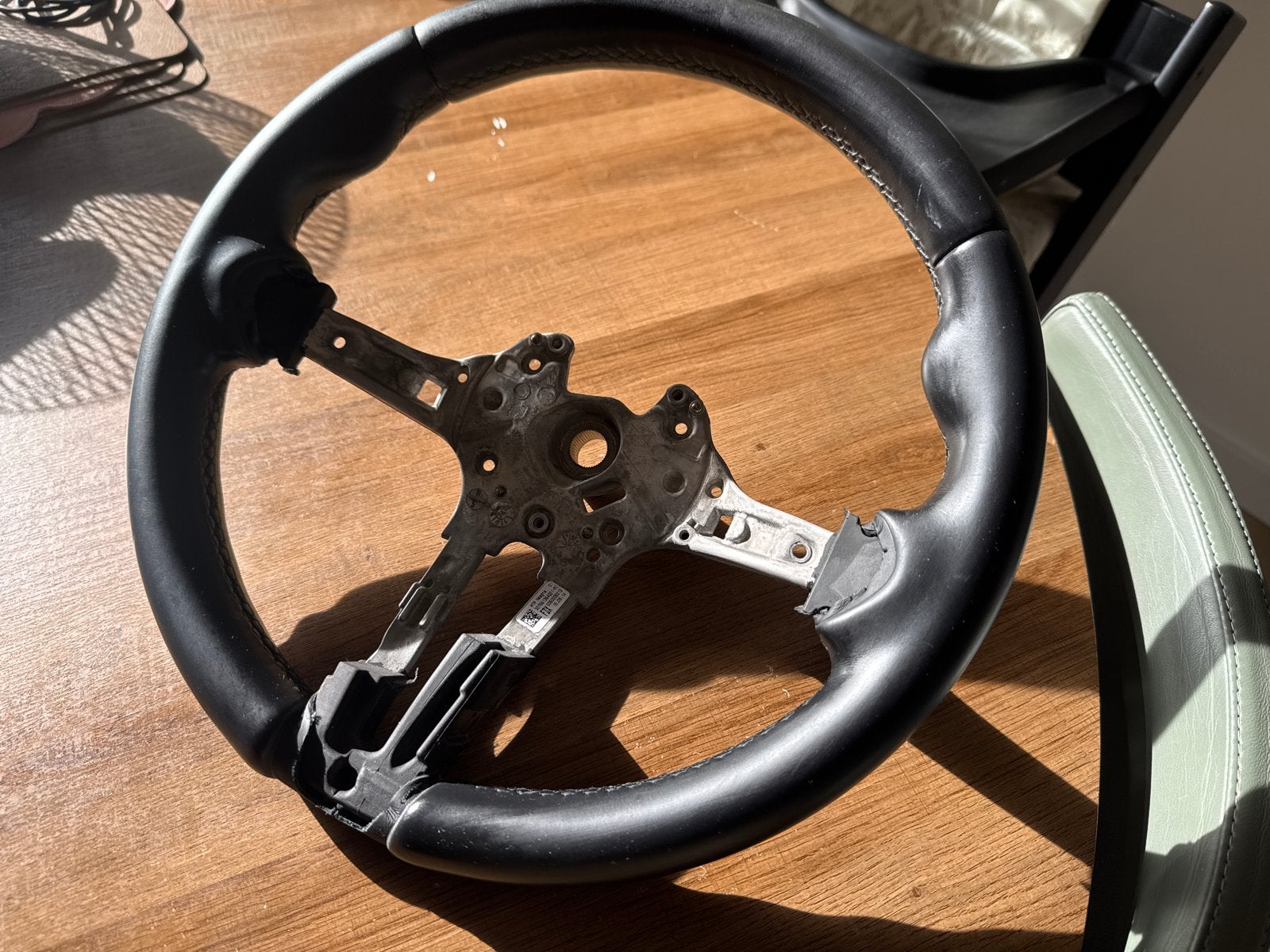 BMW F30 Lederen Stuurwiel - Origineel Onderdeel, Auto-onderdelen, Ophalen of Verzenden, Gebruikt, BMW