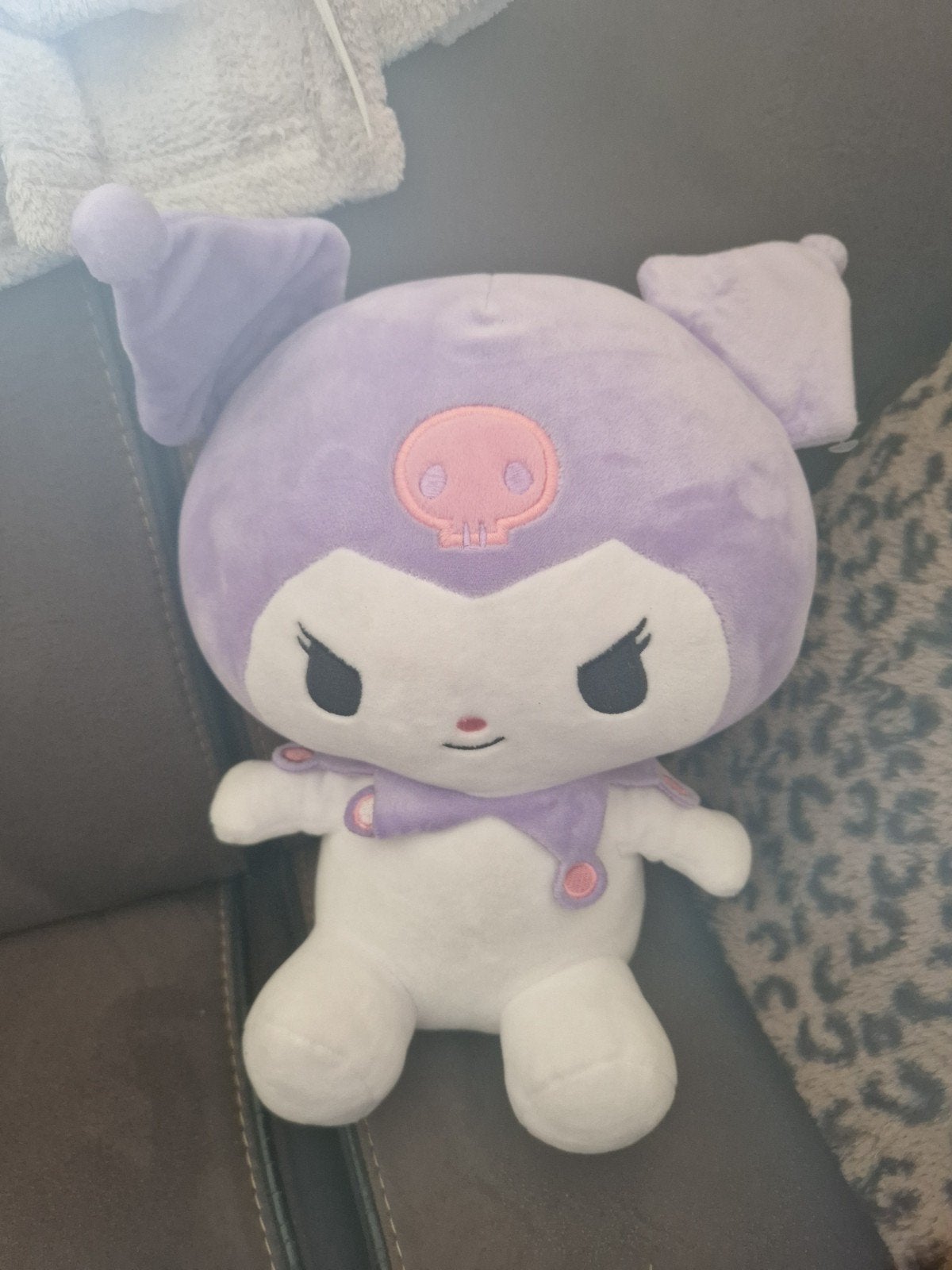 Kuromi knuffel Sanrio paars wit 2023, Paars, Overige merken, Overige karakters, Overige typen