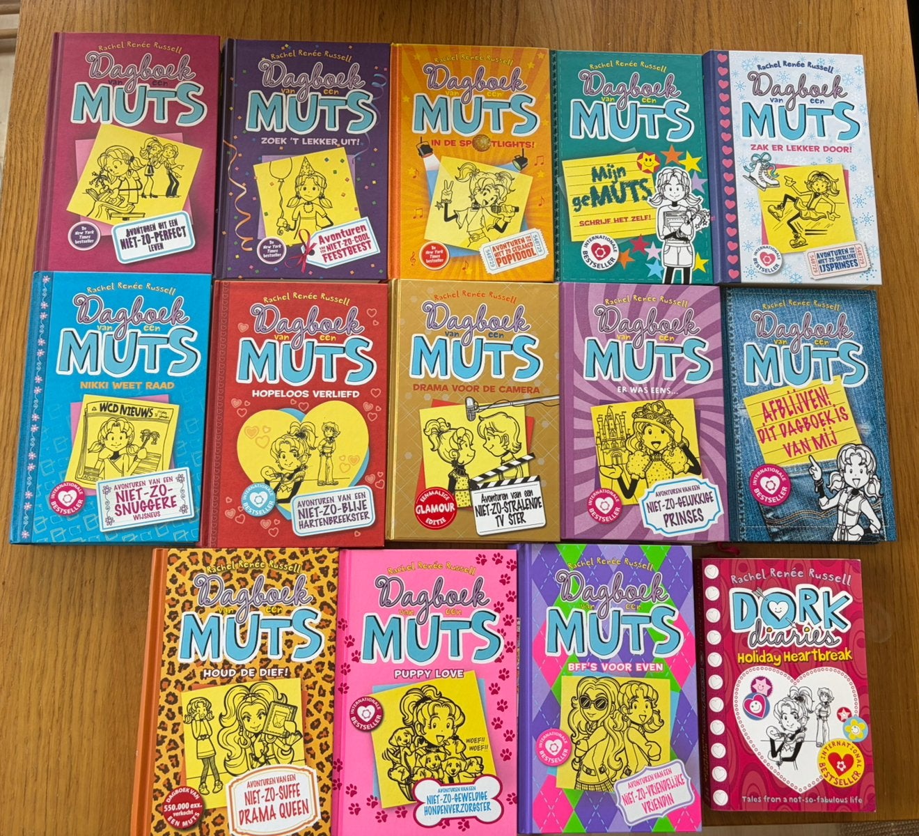 Complete serie Dagboek van een Muts (5,-/boek), Boeken, Ophalen, Zo goed als nieuw
