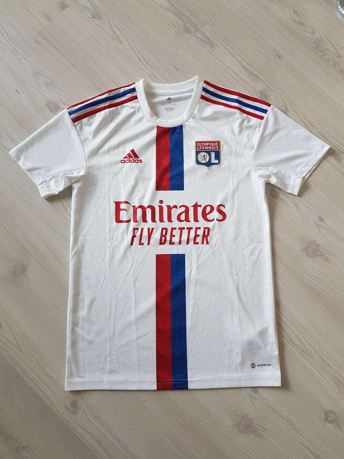 Olympique Lyon homeshirt size small/med, Ophalen of Verzenden, Zo goed als nieuw, Shirt