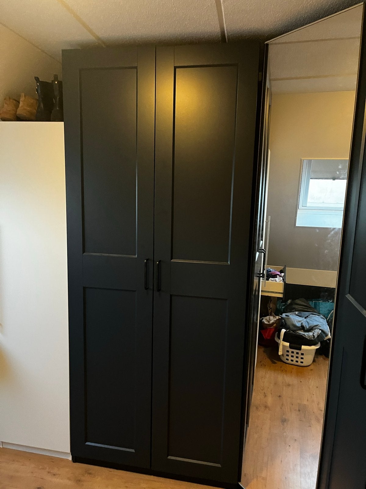 4x Grimo donkerblauwe deur voor IKEA Pax kast 229 cm hoog, Ophalen, 200 cm of meer, 50 tot 100 cm, Zo goed als nieuw