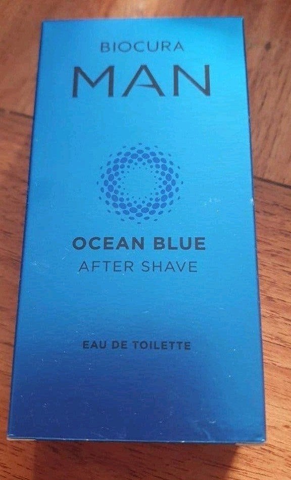 Man Ocean Blue Aftershave / Eau de toilette. 100ml., Ophalen of Verzenden, Nieuw