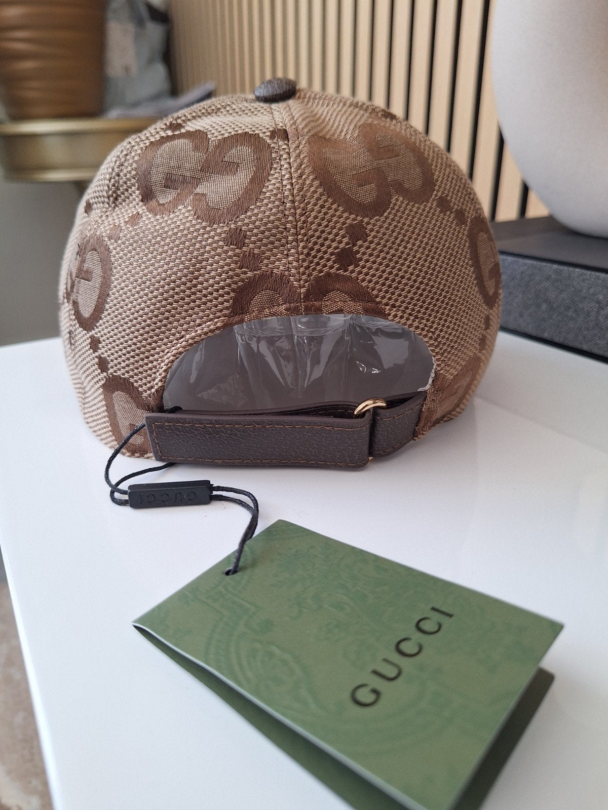 Gucci Pet met GG-monogram - Maat M (58 cm), Kleding | Heren, Hoeden en Petten, Ophalen of Verzenden, Zo goed als nieuw, Pet