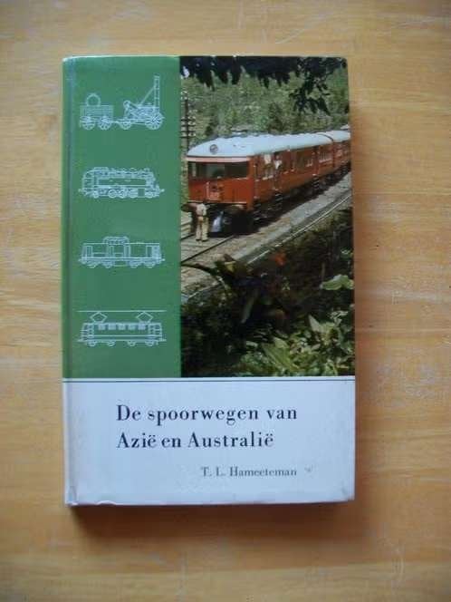 De spoorwegen van Azië en Australië, Verzamelen, Ophalen of Verzenden, Zo goed als nieuw, Trein, Boek of Tijdschrift