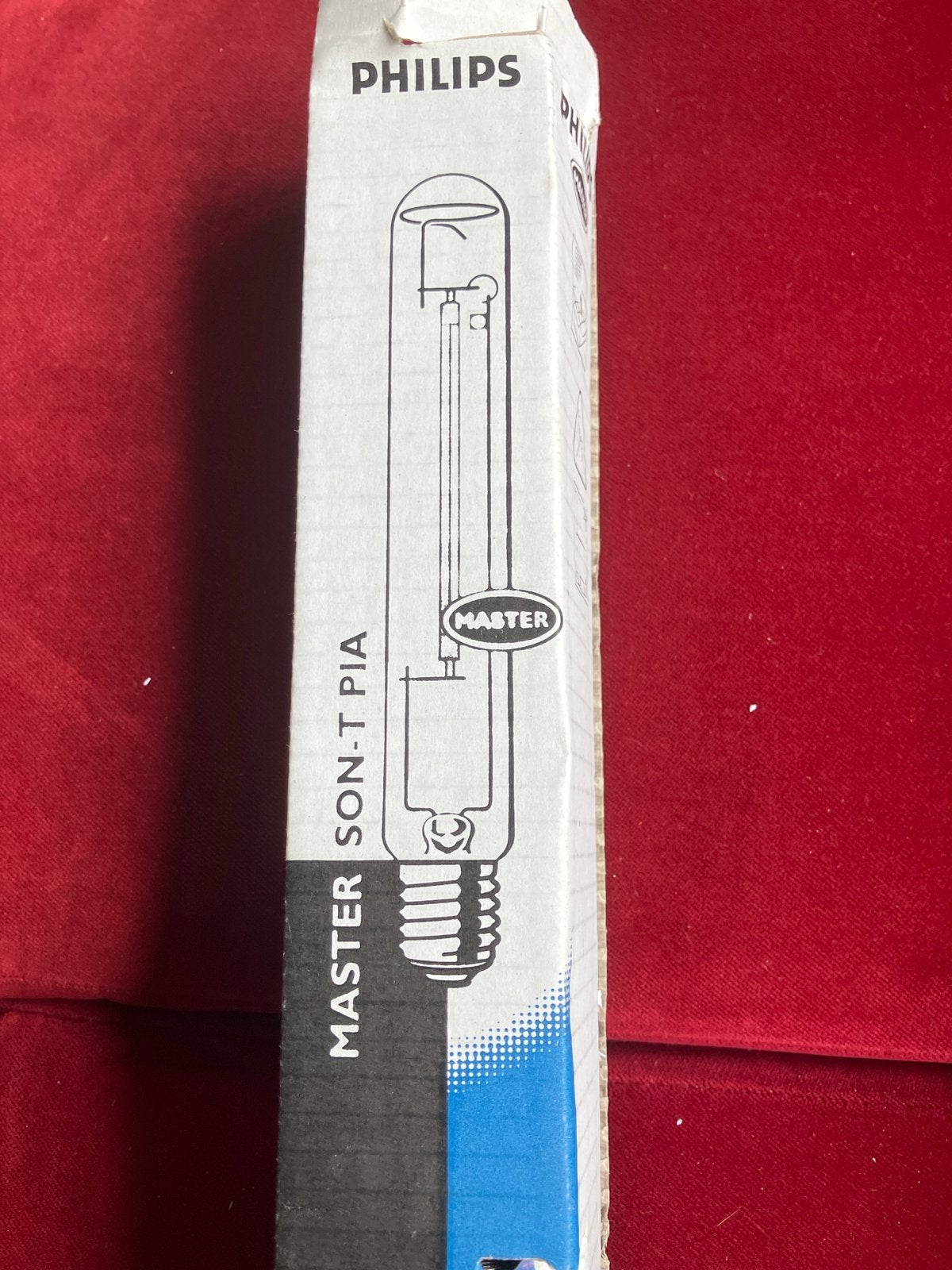 2 Philips Master SON-T PIA Plus 400W E40 Gasontladingslamp, Gebruikt, Verzenden, 60 watt of meer, E40