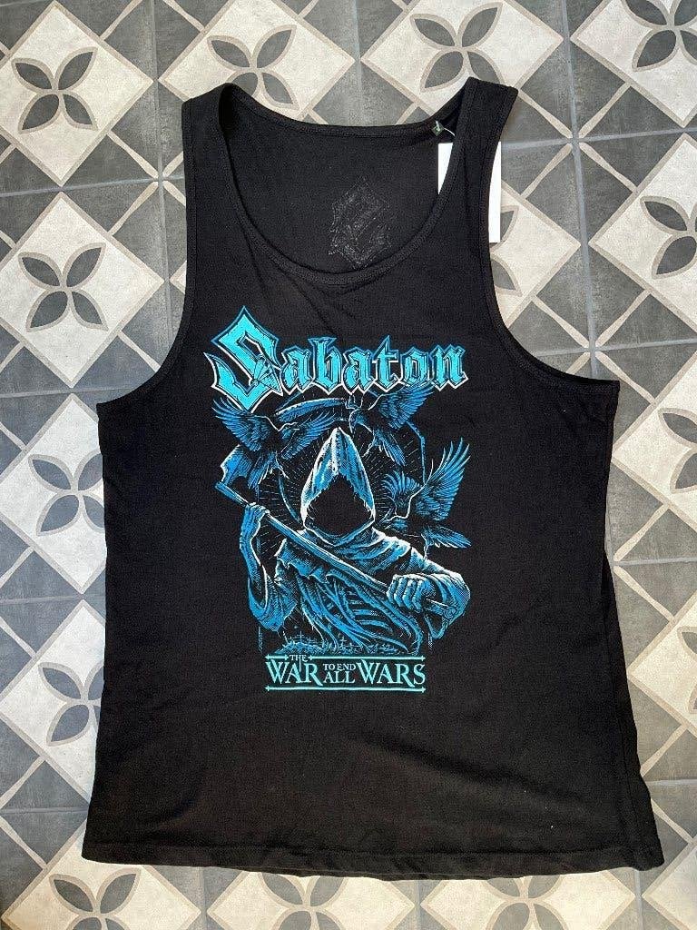 "The War To End All Wars" Tanktop zwart van Sabaton Maat XXL, "The War To End All Wars" Tanktop zwart van Sabaton Maat XXL, Nieuw