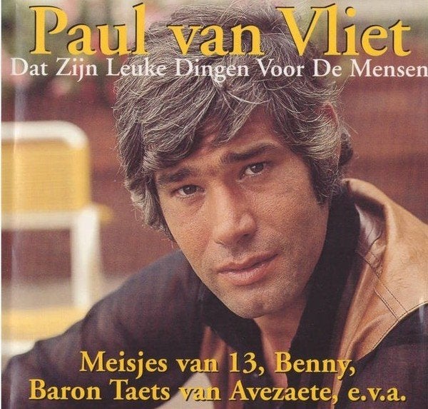 Paul van Vliet - Dat Zijn Leuke Dingen Voor De Mensen CD, Cd's en Dvd's, Inclusief boekje, Cabaret of Kleinkunst, Ophalen of Verzenden