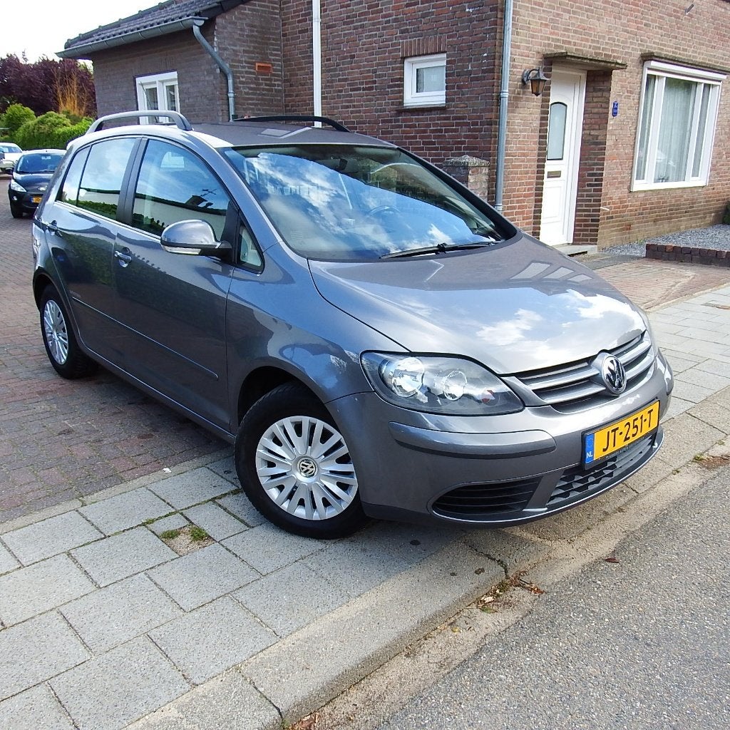 Volkswagen Golf Plus 1.4 TSI 90KW 2008 Grijs Airco Nwe distr, Auto's, Volkswagen, 4 cilinders, 700 kg, 122 pk, Grijs