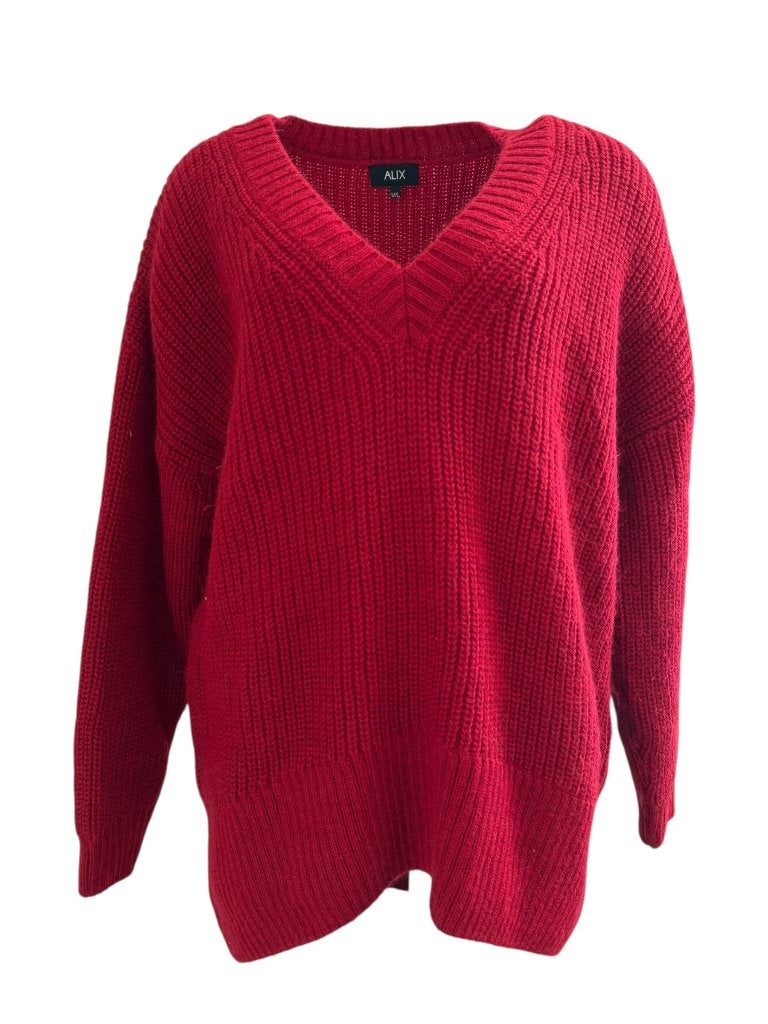 Alix trui M/L, Ophalen of Verzenden, Zo goed als nieuw, Rood