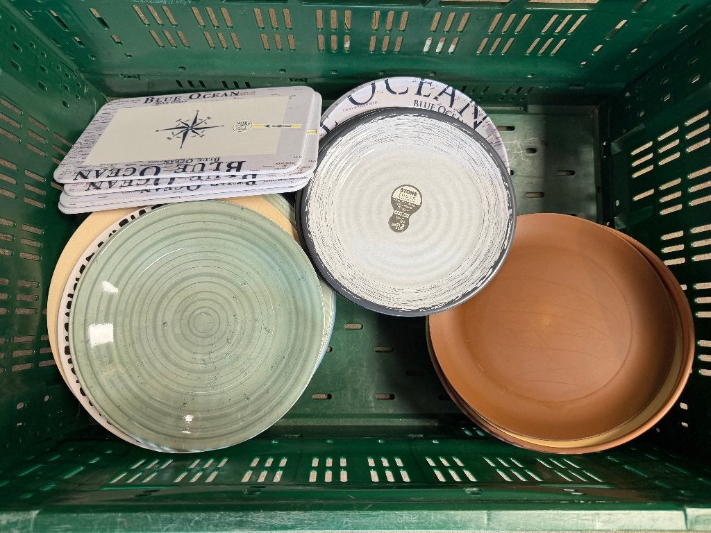 Partij Camping servies - divers - veel - NIEUW - 11413, Ophalen, Nieuw