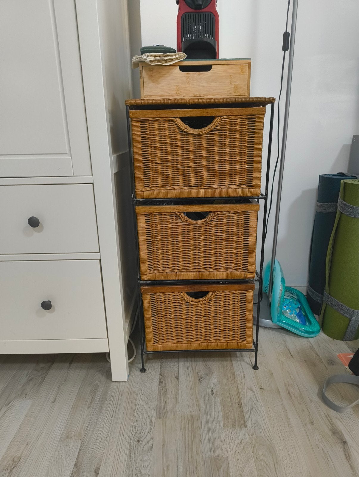 Rattan Storage Unit, Ophalen, 50 tot 100 cm, Zo goed als nieuw, Minder dan 100 cm