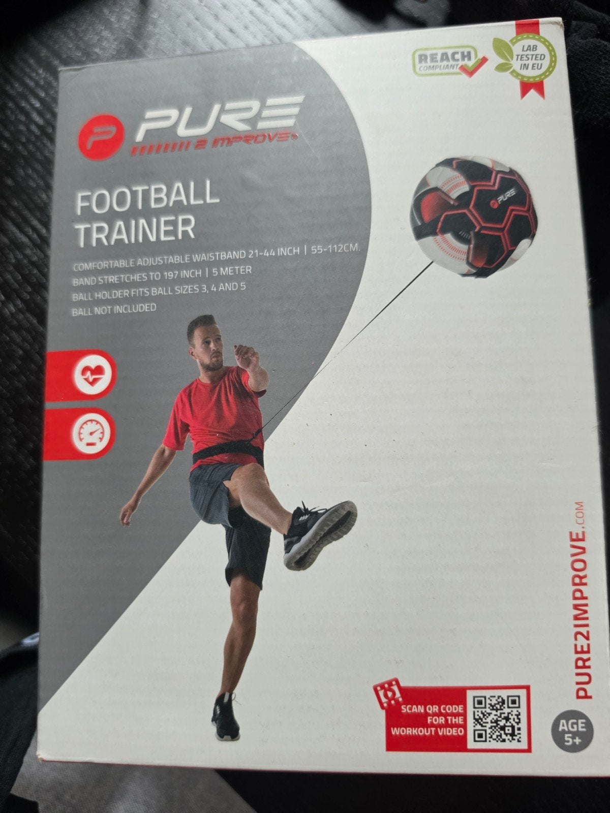 Pure2Improve Voetbal Trainer - Train je balvaardigheid, Ophalen of Verzenden, Nieuw, Overige typen
