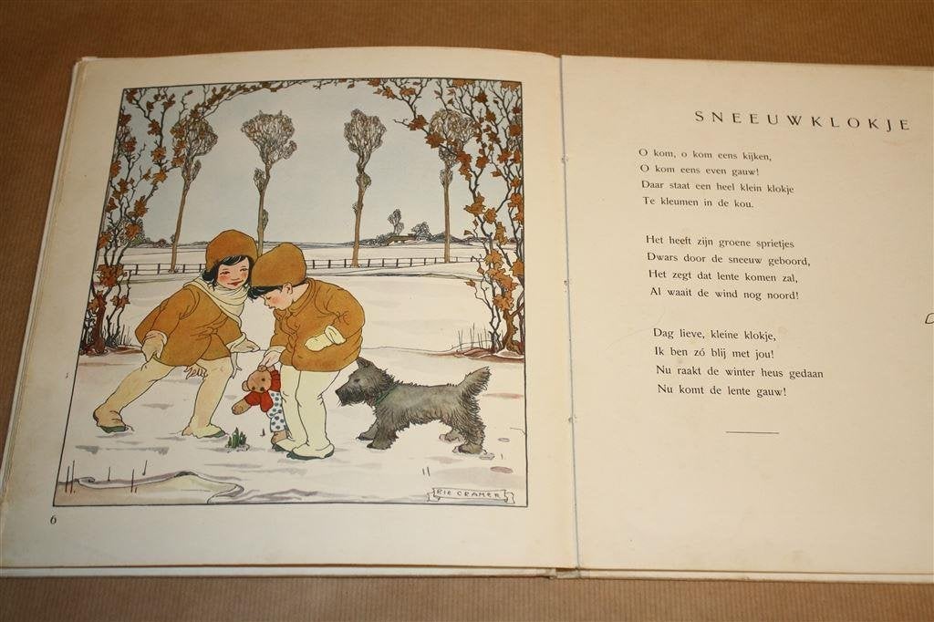 Februari. Sprokkelmaand. Rie Cramer. 1939., Ophalen of Verzenden, Gelezen