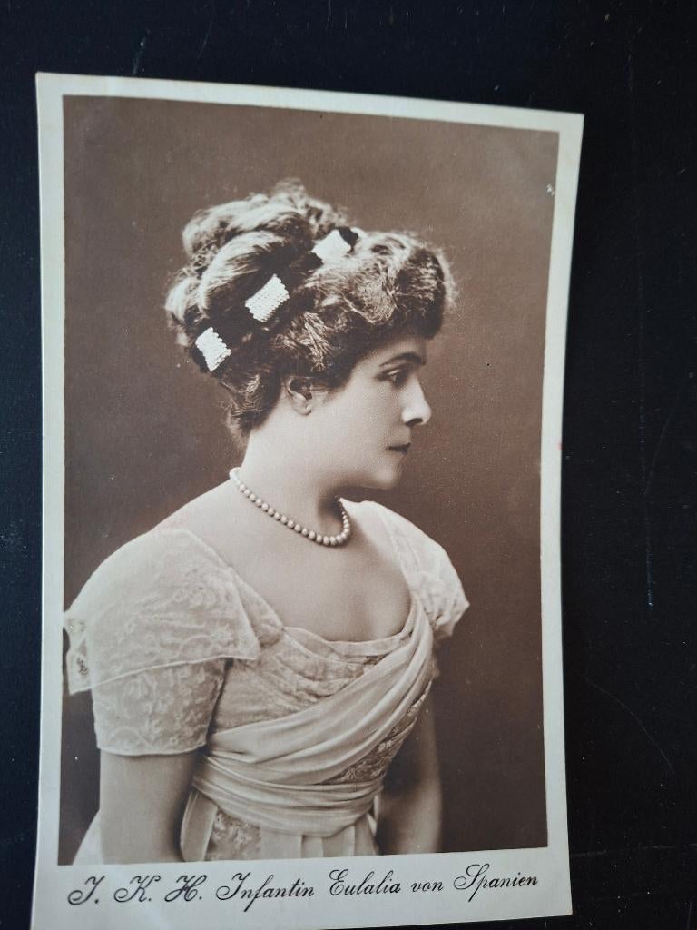 Eulalia spanje, Verzenden, Gebruikt, Buitenland, Kaart, Foto of Prent