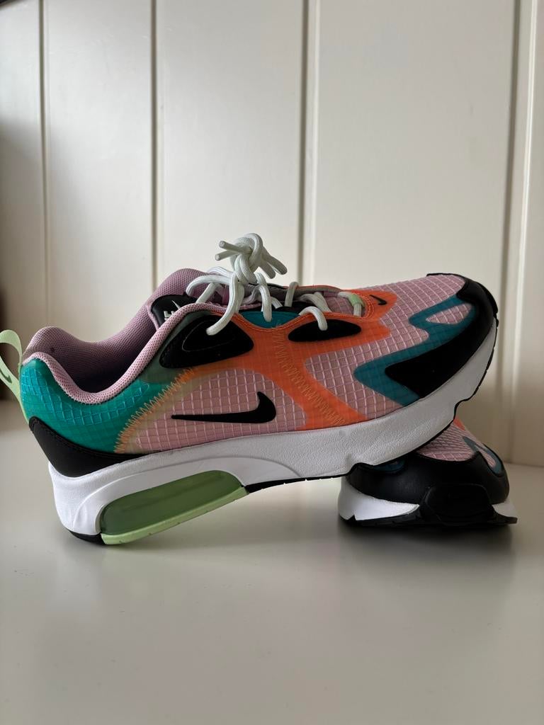 Nike Air Max 200 - Roze/Oranje/Blauw Sneakers, Kleding | Dames, Schoenen, Ophalen of Verzenden, Roze, Sneakers of Gympen, Zo goed als nieuw