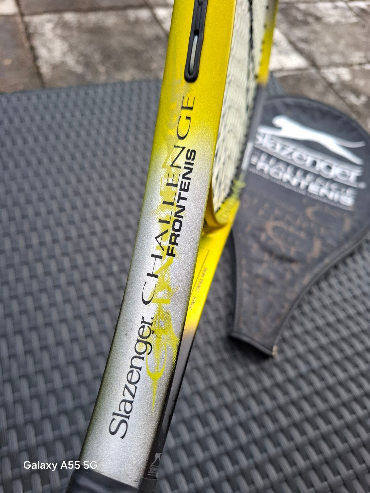 Slazenger Challenge Frontenis Racket met Hoes, Sport en Fitness, Tennis, Ophalen of Verzenden, Slazenger, Nvt, Nvt