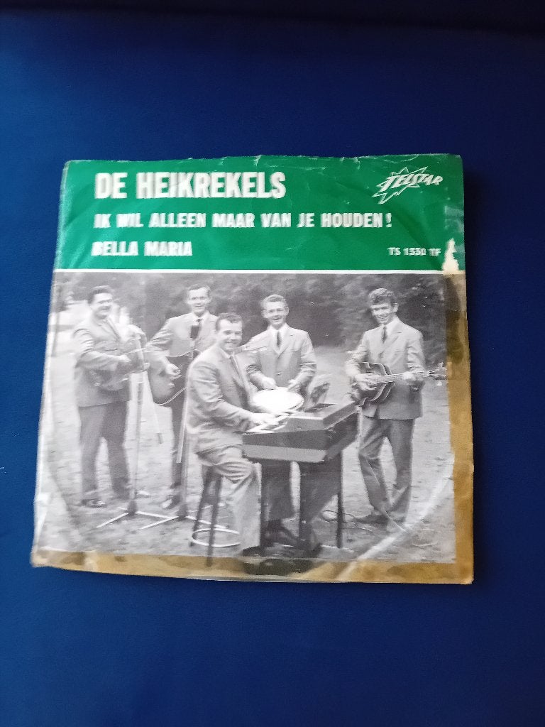 De Heikrekels - Ik Wil Alleen Maar Van Je Houden----t 3055, Gebruikt, 7 inch, Nederlandstalig, Fotohoes
